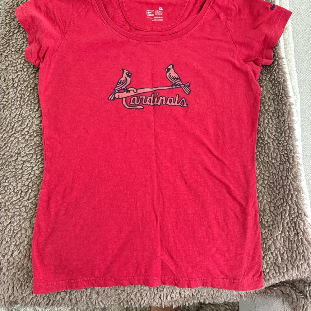 Nike Red Short Sleeve Tee Casual